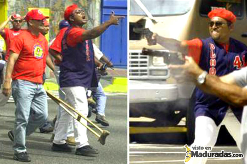 Colectivos armados. violencia en Venezuela