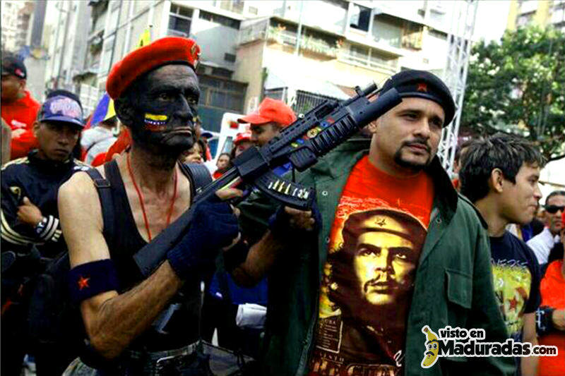 Violencia en Venezuela Colectivos armados.