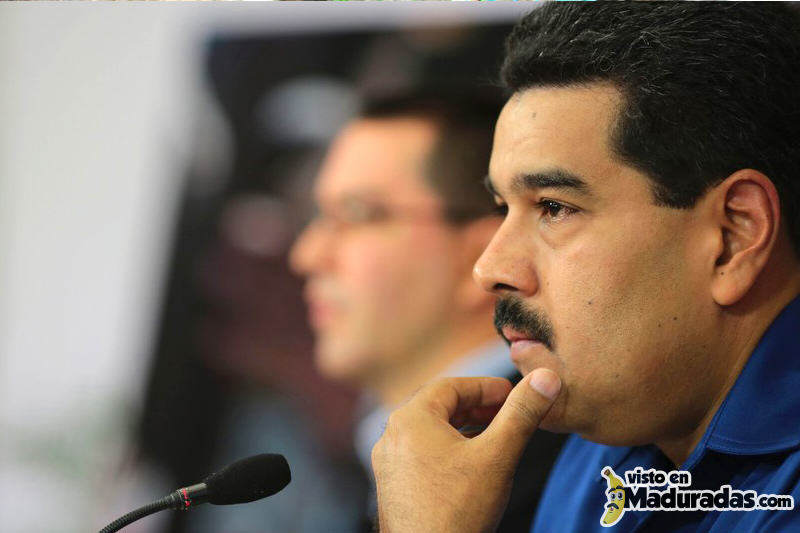 Nicolas Maduro condenando por derechos de lesa humanidad