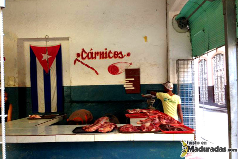 Carniceria en Cuba