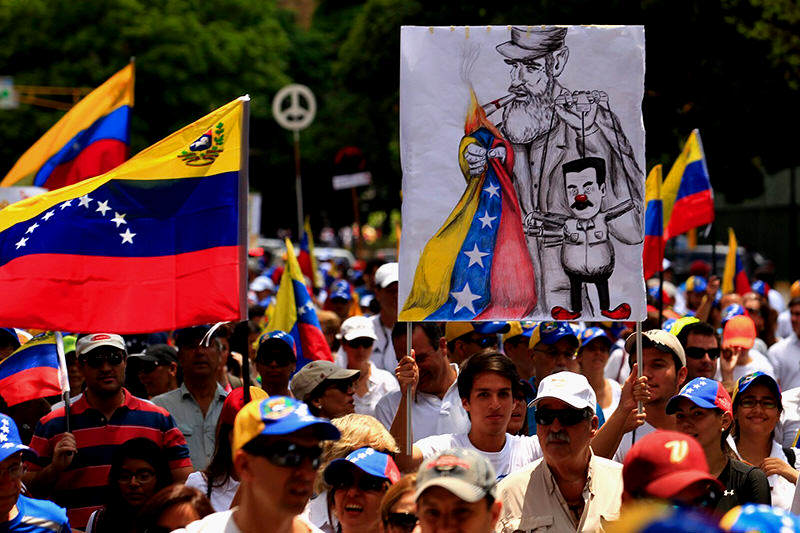 protesta en venezuela
