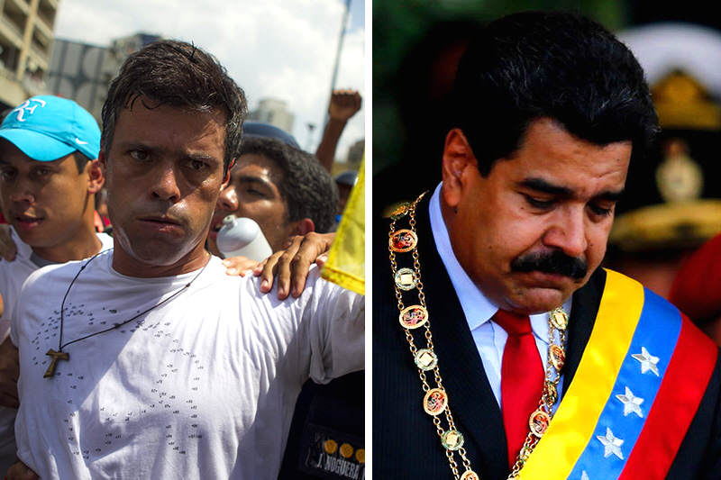 Nicolas-Maduro-Vs-Leopoldo-Lopez-2